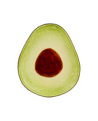 Farfurie pentru desert, 25 cm, Frutos Tropicais Avocado - BORDALLO PINHEIRO